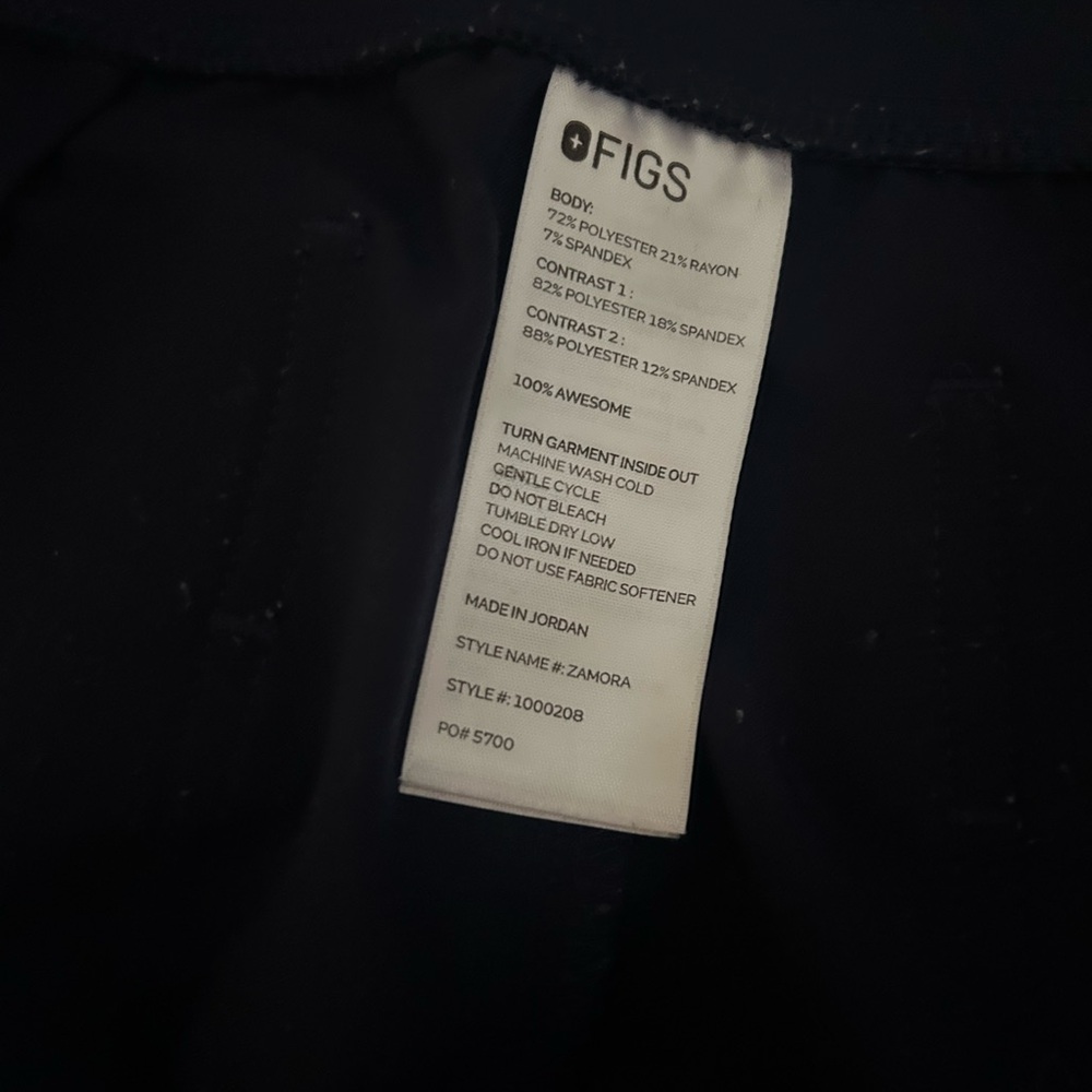Figs Navy Blue Joggers- BRAND NEW - Picture 2 of 4